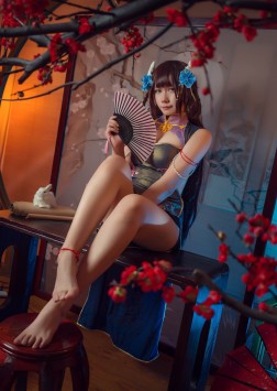 麻花麻花酱 – 比睿旗袍