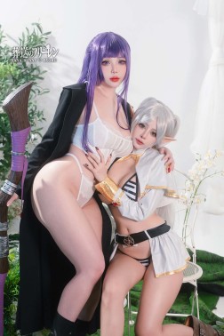 日本性感萝莉Byoru & Hana Bunny – 葬送のフリーレン