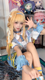 【新 完整版】白栎Shirly – 琴音 打歌服 (偶像大师) 【88P 15V 3.84GB】