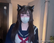 鸡教练 猫系女仆的隐藏菜单主人我要你的大肉棒