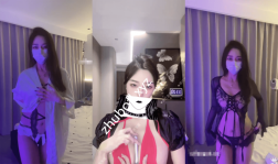 抖音主播@师太也疯狂 付费群定制情趣诱惑17V/254M