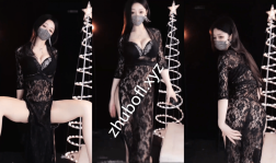 抖音@西米露宝宝传媒 透视丁字热舞1V/90M