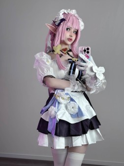 幼爱youmeko – 崩坏3 爱莉希雅女仆装